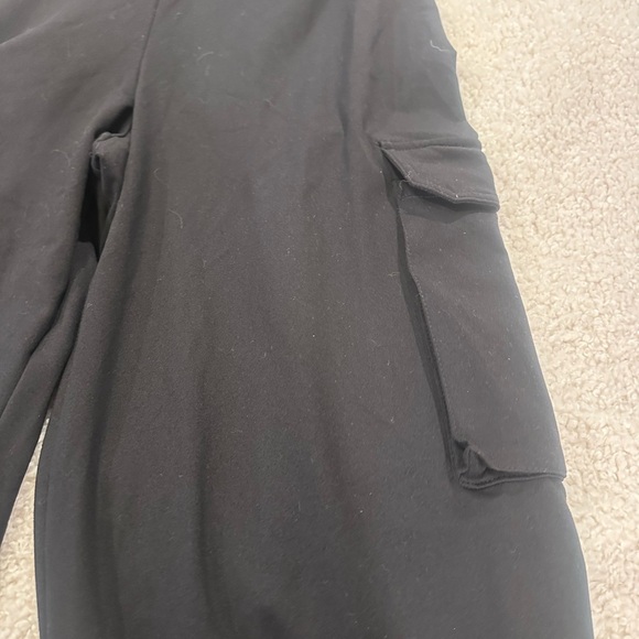 Susana Monaco Cargo Wide Strap Jumpsuit in black. Size M. EUC. - Picture 2 of 7